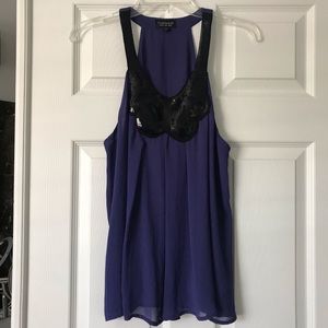 Topshop purple top